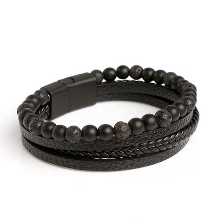 Maverick Heren Armband – Tijdloos Design en Robuuste Elegantie voor de Moderne Man