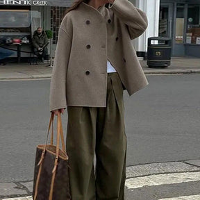 Elegante Blazer Voor Vrouwen - Stijlvolle Minimalistische Jas Voor Elke Gelegenheid