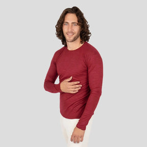 Perfecte Heren Lange Mouwen Shirt van 100% Royal Alpaca Wol - Lichtgewicht, Ademend en Duurzaam