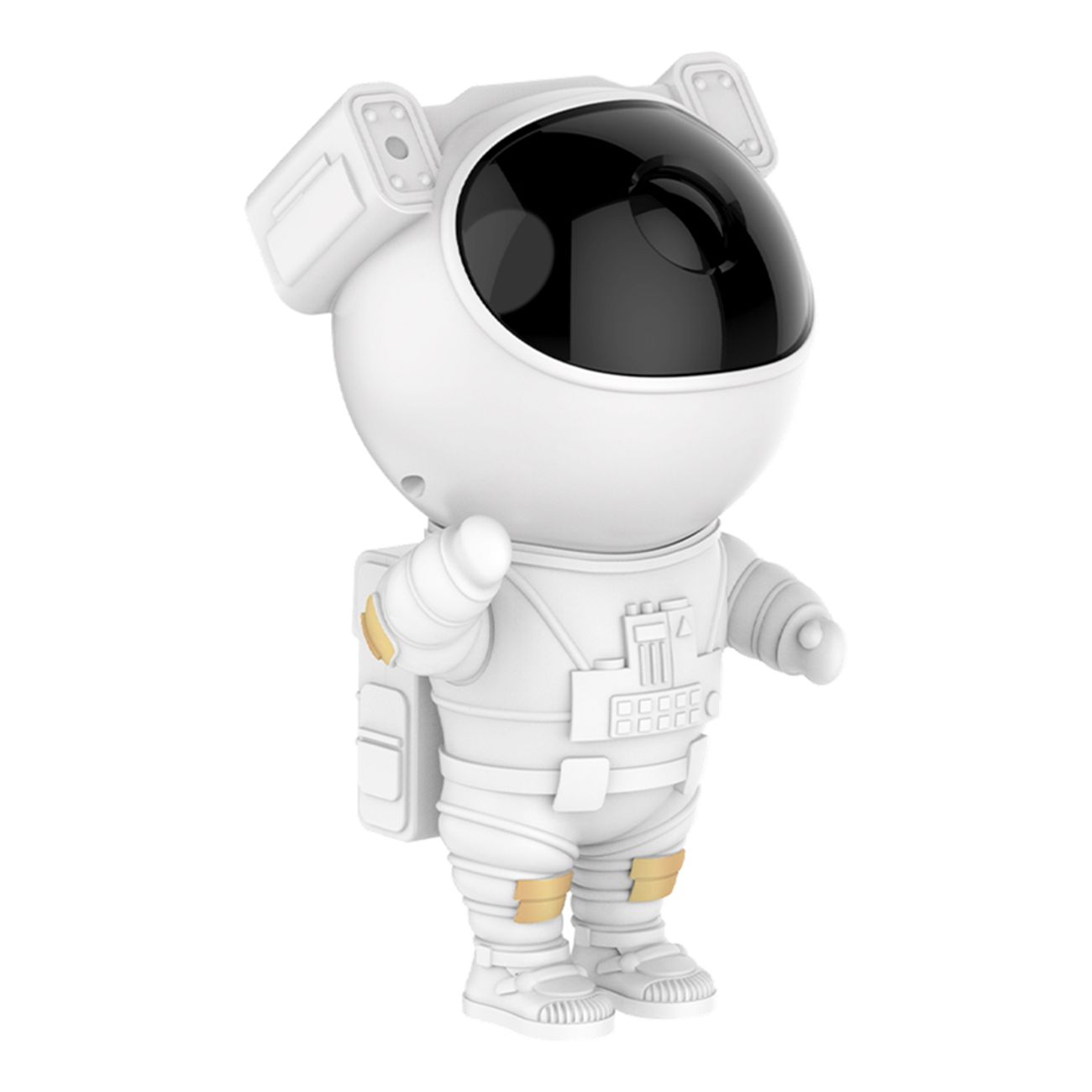 Astronaut Galaxylamp met Sterren- en Nevelprojector - 8 Kleuren, Dimbare Verlichting, 45/90 Min. Timer (Inclusief Afstandsbediening & USB)