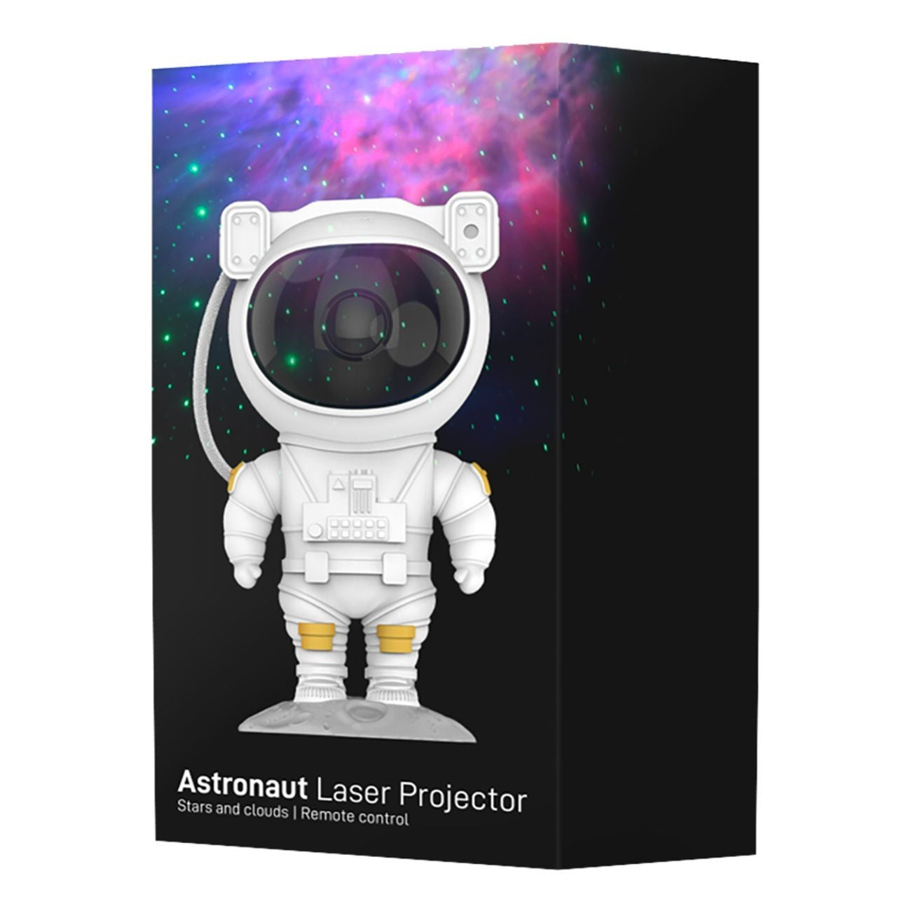 Astronaut Galaxylamp met Sterren- en Nevelprojector - 8 Kleuren, Dimbare Verlichting, 45/90 Min. Timer (Inclusief Afstandsbediening & USB)