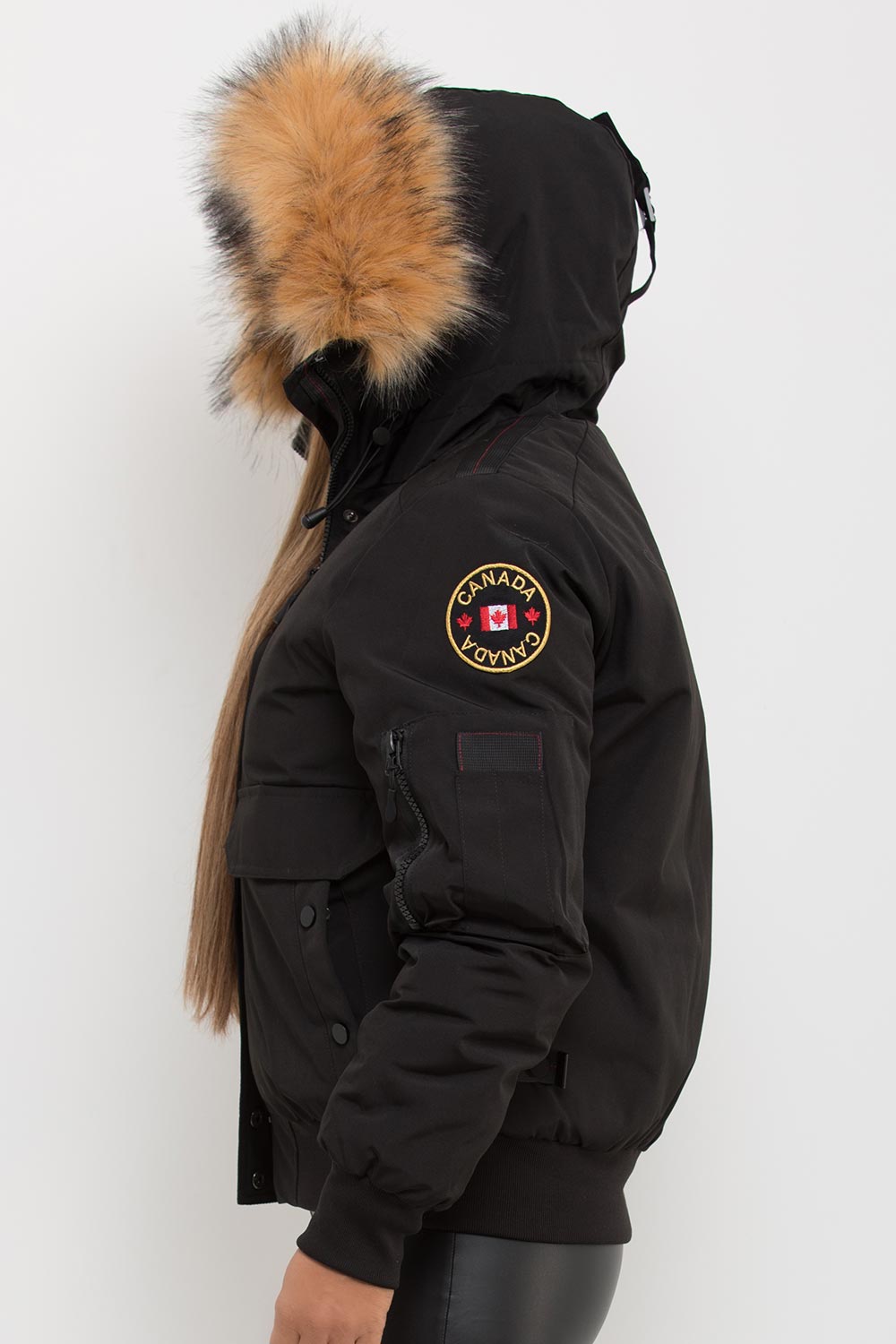 Dames Bomberjack met Faux Fur Capuchon: Warm, Winddicht en Stijlvol voor de Winter