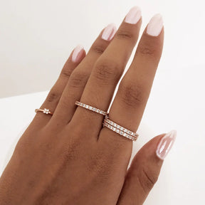 Luxe Ring –  Zilver, Goud of Rosé Goud | Perfect Kerst Cadeau