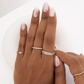 Luxe Ring –  Zilver, Goud of Rosé Goud | Perfect Kerst Cadeau