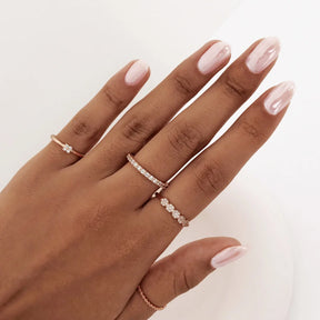 Luxe Ring –  Zilver, Goud of Rosé Goud | Perfect Kerst Cadeau