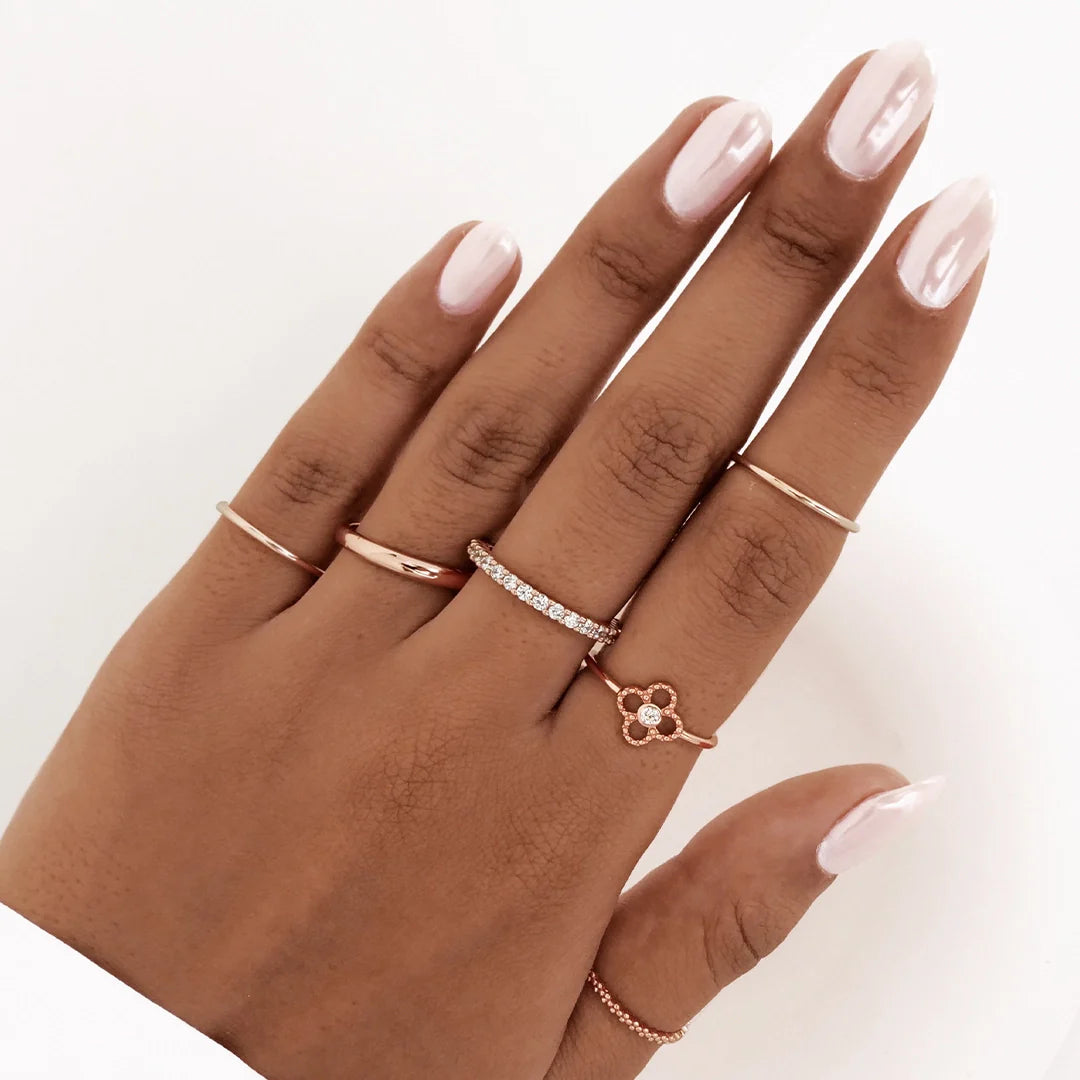 Luxe Ring –  Zilver, Goud of Rosé Goud | Perfect Kerst Cadeau