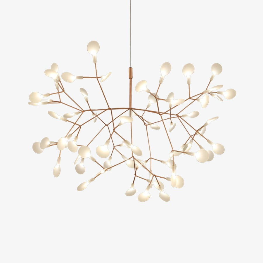 Moderne Design LED Hanglamp 'Gouden Boom' – Elegante Verlichting voor Elke Ruimte!