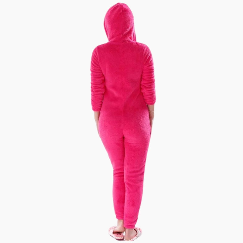 Pyjama Combinatie in Roze van voor Dames - Comfortabel en Speels met Lieveheersbeestjes