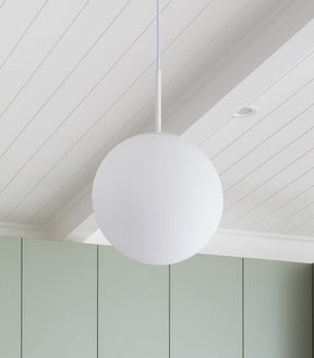 Zenith Max Hanglamp - Grote Glazen Bol met Elegante Afwerking voor Stijlvolle Verlichting