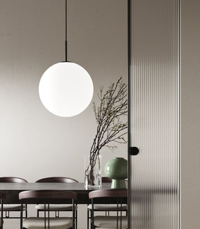 Zenith Max Hanglamp - Grote Glazen Bol met Elegante Afwerking voor Stijlvolle Verlichting