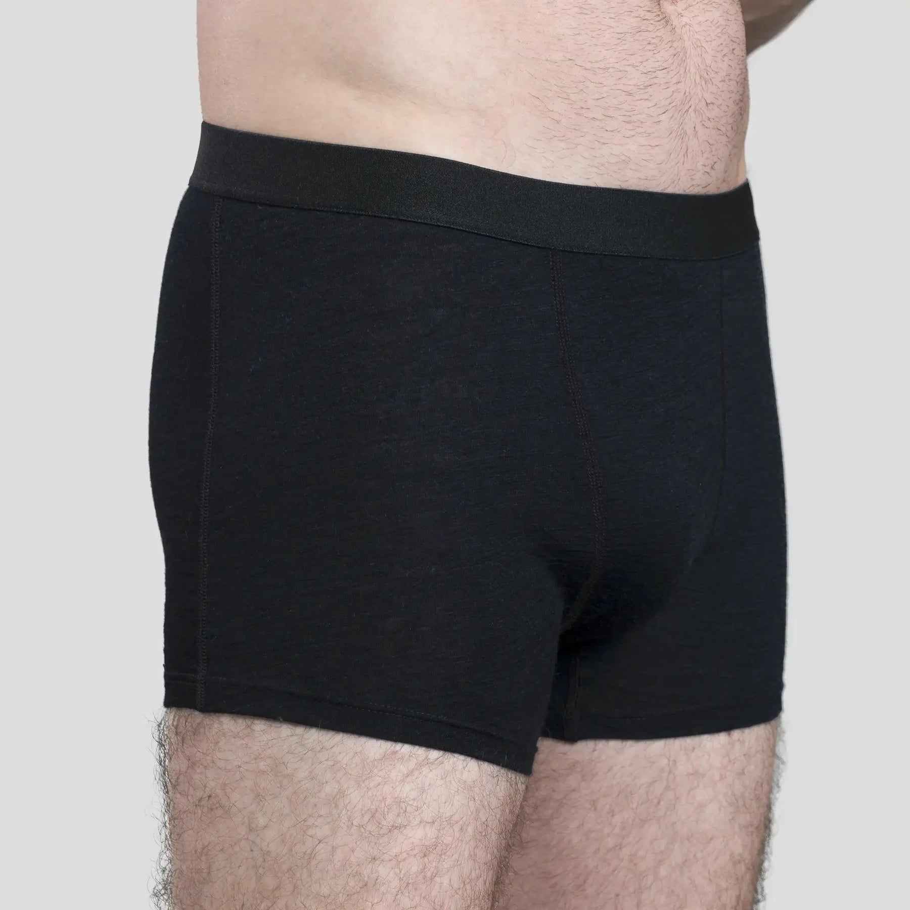 100% Royal Alpaca Wol Boxer Shorts: Lichtgewicht, Ademend en Antibacterieel voor Droog en Comfortabel Reizen