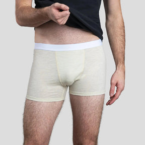 100% Royal Alpaca Wol Boxer Shorts: Lichtgewicht, Ademend en Antibacterieel voor Droog en Comfortabel Reizen