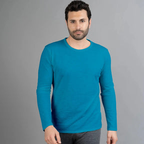 Perfecte Heren Lange Mouwen Shirt van 100% Royal Alpaca Wol - Lichtgewicht, Ademend en Duurzaam