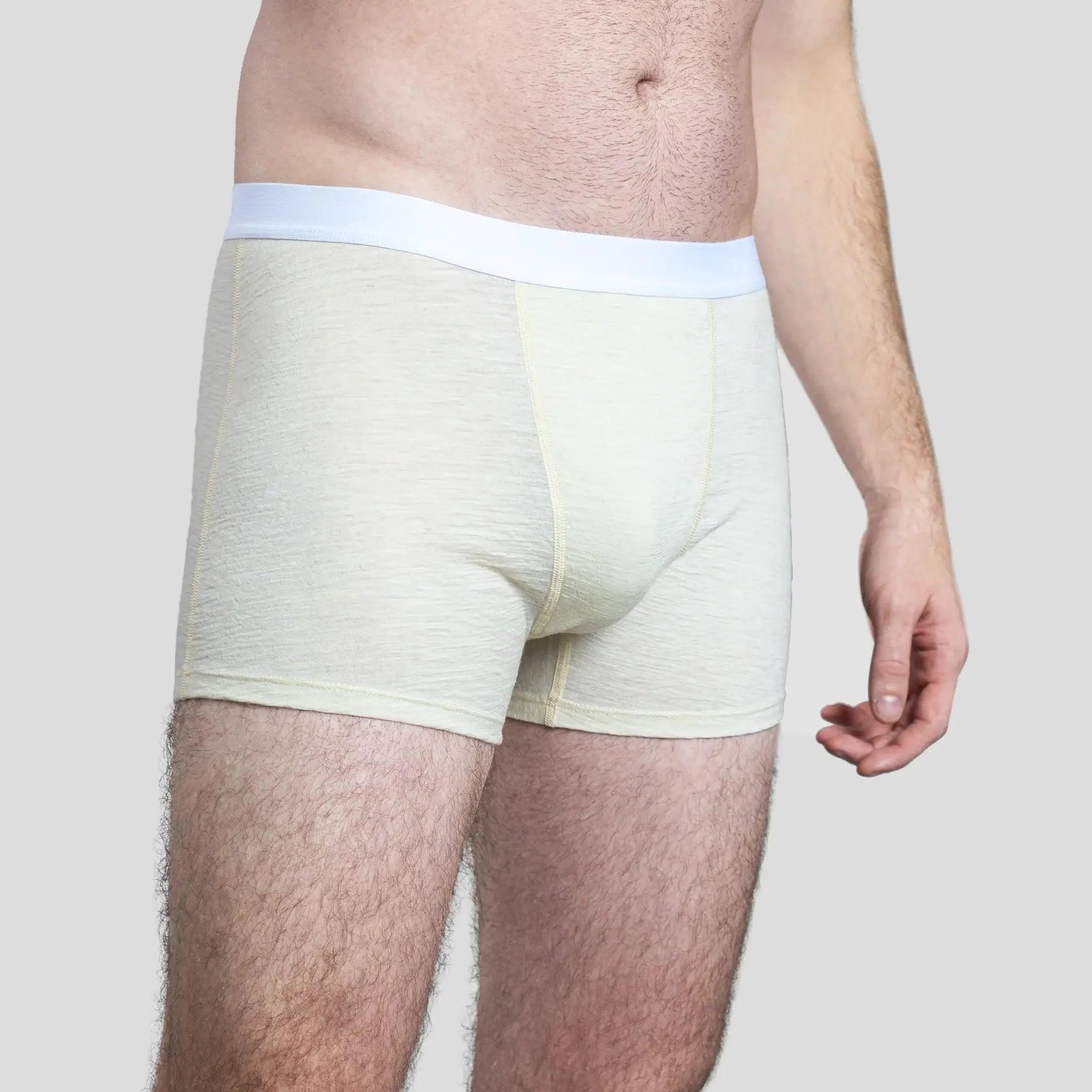 100% Royal Alpaca Wol Boxer Shorts: Lichtgewicht, Ademend en Antibacterieel voor Droog en Comfortabel Reizen