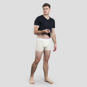 100% Royal Alpaca Wol Boxer Shorts: Lichtgewicht, Ademend en Antibacterieel voor Droog en Comfortabel Reizen