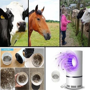 Muggenval met USB-lamp – Veilig, stil en effectief voor een muggenvrije zomer!