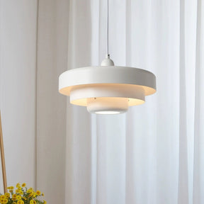 Mid-century Bauhaus IJzeren Hanglamp - Iconisch Design met Verstelbare Lengte