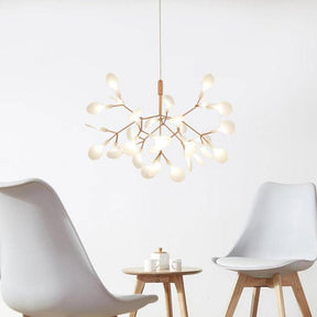 Moderne Design LED Hanglamp 'Gouden Boom' – Elegante Verlichting voor Elke Ruimte!