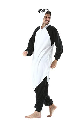 Onweerstaanbare Panda Pyjama Overall voor Mannen en Vrouwen - Zacht, Comfortabel en Perfect voor Cocooning!