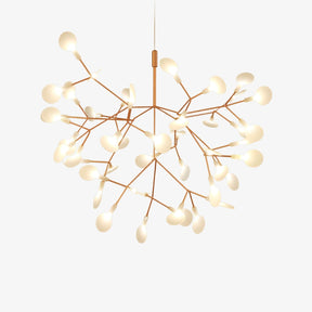 Moderne Design LED Hanglamp 'Gouden Boom' – Elegante Verlichting voor Elke Ruimte!