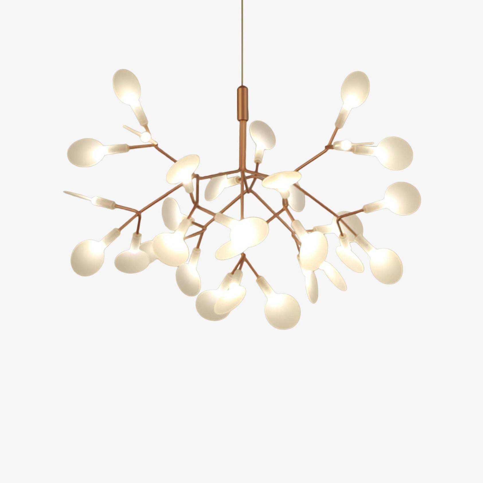 Moderne Design LED Hanglamp 'Gouden Boom' – Elegante Verlichting voor Elke Ruimte!