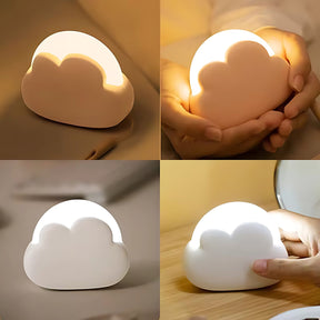 Schattige Wolk Nachtlamp met Verstelbare LED Verlichting voor Kinderen